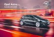 Opel Astra Kezelési útmutató · PDF fileAUTO = automatikus világítás-vezérlés: A fényszórók automatikusan be- és kikapcsolnak m = az automatikus világítás-vezérlés
