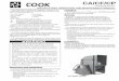 Centrifugal Blowers - Loren Cook · PDF file2 7. place adjusting nut and locking nut on threaded rod near fan mounting bracket 8. alternately rotate adjusting nut at each mounting