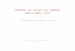 REPORT ON VISIT TO GREECE APRIL-MAY  · PDF filei REPORT ON VISIT TO GREECE APRIL-MAY 1930 by Edmund Michael Innes Edited by Hugo Strötbaum 2010