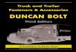 Truck and Trailer Fasteners & Accessories - DUNCAN  · PDF fileAVK®Inserts & Tools.....18-19 Primary Wire & Nylon Cable Clamps ... Duncan Bolt Page 6 Truck and Trailer Fasteners