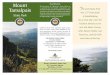 Mount Our Mission Tamalpais T - California State Parks · PDF fileMount Tamalpais State Park ® Our Mission The mission of California State Parks is to provide for the health, inspiration