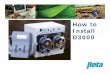 How to Install D3000 - Seko Dosing Systems D3000 Install... · Scope of Presentation • This presentation is intended for both experienced field personnel familiar with warewashing