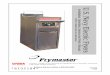 Installation, Operation, Service and Parts Manual U.S ...fm-xweb.frymaster.com/service/udocs/Manuals/819-5184 JAN 00.pdf · Frymaster, a member of the Commercial Food Equipment Service