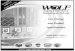WOLF CLASSIC CABINETS - Cabinet · PDF fileWOLF CLASSIC CABINETS FINISH PROCESS Page 1 800-756-8077 Subject to change without notice - 9/30/13 The Fastest Growing Cabinet Line in America