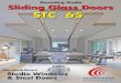 Recording Studio Sliding Glass Doors STC 65 · PDF fileRecording Studio Sliding Glass Doors STC 65 Also World Record Studio Windows & Steel Doors ®, INC. Catalog 2016