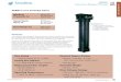 HPK05 Max Flow: 200 gpm (757 lpm) - Donaldson Company · PDF fileHydraulic Filtration • 183 HIGH PRESSURE FILTERS HPK05 In-Line Cartridge Filters Features The HPK05 high pressure