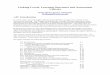 Linking Levels, Learning Outcomes and Assessment · PDF fileAppendix 5 An exercise in writing learning outcomes and assessment criteria p 30 2.00 A context for levels, learning outcomes