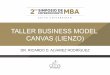 TALLER BUSINESS MODEL CANVAS (LIENZO) - cetys.mx 1. Desarrollo de Business... · • Plantilla modelo de negocio (business model canvas) Propuesta de valor canales relaciones segmento