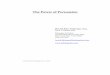 The Power of Persuasion - ACCESS · PDF fileThe Power of Persuasion Herald Price Fahringer, Esq. Erica T. Dubno, Esq. Fahringer & Dubno 120 East 56th Street, Suite 1150 New York, New