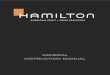 General InstructIon Manual - Hamilton · PDF fileMW028 - INSTRUCTION MANUAL 3 2. Care and maintenance Recommendations • Like all micro-mechanical precision instruments, your Hamilton