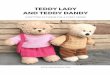 TEDDY LADY AND TEDDY DANDY - Simplified knitting · PDF fileteddy lady and teddy dandy 6 knitting patterns for a furry friend