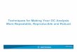 Techniques for Making Your GC Analysis More Repeatable ... · PDF fileAgilent Restricted Techniques for Making Your GC Analysis More Repeatable, Reproducible and Robust