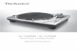 Direct Drive Turntable System Operating · PDF fileEnglish (02) Music is borderless and timeless, touching people’s hearts across cultures and generations. Each day the discovery
