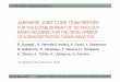 JAPANESE JOINT CORE TEAM REPORT - Nucleus Meeting... · / 31 Member of joint core team Hiroshi YAMADA (NIFS) (Leader) Ryuichi SAKAMOTO (NIFS) Teruya TANAKA (NIFS) Hidenobu TAKENAGA
