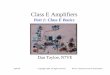 Class E Amplifiers - NorCal QRPnorcalqrp.org/files/Class_E_Amplifiers.pdf · Class E Amplifiers Part 3: Good & Bad QRP Class E Devices Or “Bigger is not Better 