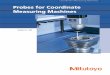 Probes for CMMs1 -  · PDF fileProbes for Coordinate Measuring Machines Bulletin No. 1989 Coordinate Measuring Machines