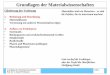 Grundlagen der Materialwissenschaften - FH Münster · PDF fileD.R. Askeland, Materialwissenschaften: Grundlagen, Übungen, Lösungen, Spektrum Akademischer Verlag 1996