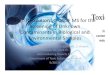 High LC QTOF MS for the of Unknown Contaminants · PDF file28.09.2016 · High Resolution LC‐QTOF MS for the Screening of Unknown Contaminants in Biological and Environmental Samples