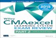 Wiley CMAexcel Learning System Exam Review 2015 · PDF fileWiley CMAexcel Learning System Exam Review 2015 ... CMAexcel Learning System Exam Review 2015 ... CMA, CPA, CGMA, CIA, CCP,