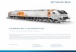 EURODUAL LOCOMOTIVE - Amazon Web Services… · EURODUAL LOCOMOTIVE Havelländische Eisenbahn (HVLE), Germany ... – Diesel engine manufacturer: Caterpillar – Electrical transmission