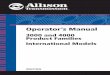 Allison HD4060 Transmission Operator Manual.pdf ...wanderlodgegurus.com/database/Theory/Allison HD4060 Transmission... · OM4119EN 200805 Printed in USA 200806 OM4119EN Operator’s