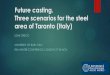 Future casting. Three scenarios for the steel area of ... · PDF fileFuture casting. Three scenarios for the steel area of Taranto (Italy) LIDIA GRECO UNIVERSITY OF BARI, ITALY 