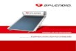 Colector solar térmico integrado - · PDF filePosición del sistema El Colector Solar Térmico Integrado Splendid modelo Aelios CuS está diseñado para convertir el máximo de energía