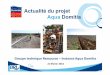 Actualité du projet Aqua Domitia · PDF fileSécuriser l’alimentation en eau potable par ... Microsoft PowerPoint - AQD_Actualite_du_projet Groupe ressource fev2014.ppt [Mode de