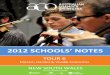 2012 SCHOOLS’ NOTES - d3o6fyjoj38fs0.cloudfront.net Schools... · CORELLI: Concerto Grosso in D, ... Australian Chamber Orchestra 2012 Schools’ Notes NSW ... E minor – Oboe