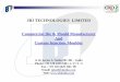 JBJ TECHNOLOGIES LIMITED Commercial Die & Mould ... · PDF fileJBJ TECHNOLOGIES LIMITED Commercial Die & Mould Manufacturer And Custom Injection Moulder A 14, ... New Delhi-110 065