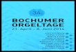 21. April – 8. Juni 2014 - · PDF fileTranskription: Marcel Dupré Air aus der Orchestersuite D-Dur BWV 1068 Transkription: Sigfrid Karg-Elert Choral „Nun danket alle Gott“ aus