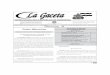 LLa Gacetaa Gaceta L DIARIO OFICIAL DE LA · PDF file2 La Gaceta A. Sección A Acuerdos y Leyes REPÚBLICA DE HONDURAS - TEGUCIGALPA, M. D. C., 28 DE OCTUBRE DEL 2014 No. 33,566 DIARIO