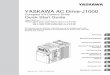 YASKAWA AC Drive-J1000 - Brammer Oy Inverters/Yaskawa/J1000_QSG… · MANUAL NO. TOEP C710606 26D YASKAWA AC Drive-J1000 Compact V/f Control Drive Quick Start Guide Type: CIMR-JU