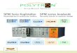 SPM Serie Kopfstellen SPM series headends -  · PDF fileSPM Serie Kopfstellen ... SPM series headends Versatile thanks to modular design ... Ausgänge 1 10 1 Ausgangspegel