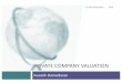 PRIVATE COMPANY VALUATION - New York Universitypeople.stern.nyu.edu/adamodar/pdfiles/eqnotes/pvt.pdf · In private company valuation ... In the case of private firms ... (T Bond rate