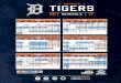 TIGERSdetroit.tigers.mlb.com/det/downloads/y2017/printable.pdf · detroit schedule tigers facebook.com/ tigers @tigers @tigresdedetroit @tigers tigers all dates and times subject