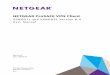 NETGEAR ProSAFE VPN · PDF file2 NETGEAR ProSAFE VPN Client Support. Thank you for selecting NETGEAR products. After installing your device, locate the serial number on the label of