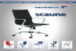 scaune - i. · PDF file• scaun ergonomic, reglabil pe înălțime, cilindru cu gaz • baza din polipropilenă, role nylon • spătar înalt, reglabil în înălțime și adâncime