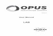 LAB - НОЦ Нанотехнологииfiles.nocnt.ru/hardware/science/senterra/opus65-doc-en/lab.pdf · OPUS LAB is a software program designed for routine quality control. This