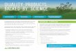 Quality Products Backed by Science - Herbalife - US · PDF fileQuality Products Backed by Science ... Vice President, Worldwide Nutrition Training and Vice Chairwoman, Herbalife Nutrition