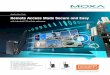 Application Note Remote Access Made Secure and Easy · PDF fileOnCell G3150A-LTE Industrial Cellular Gateway Embedded computer OnCell G3111-HSPA-T Gellular IP Gateway Internet Roadside