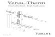 Installation Instructions Versa-Therm - Tubelite Inc. · PDF fileUSING SCREW BOSS AND ... TUBELJTE INSTALLATION INSTRUCTIONS FOR ... Installation Instructions Versa-Therm Author: AudienceOne,