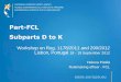 Part-FCL Subparts D to K -  · PDF filePart-FCL Subparts D to K ... one hour = 60 minutes, breaks shall not be included (AMC ... The type rating training course shall include the