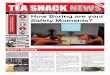 PLAY YOUR PART TEA SHACK NEWS - Step Change in … Shack... · TEA SHACK NEWS PLAY YOUR PART NEWS ITEMS • STORIES • INFORMATION • YOUR WORDS • QUIZ Issue 7, 2015 FREE How