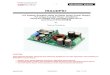 12V System Scalable 250W to1000W Audio Power Supply … Sheets/Infineon PDFs/IRAUDPS1_U… · Using the IR2085 self oscillating gate driver And Direct FETS IRF6648 By ... 250W 500W