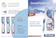 The Swiss sonic toothbrush for a gleaming smile. · PDF file* in comparison to conventional manual toothbrushes (ADA toothbrush) +30% Innovative interdental filaments in combination