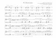 Closer Sheet Music The Chainsmokers - · PDF fileDb(add9) Dbmaj7 Hey Dbmaj7 Closer Words and Music by Asley Frangipane, Shaun Frank, Frederic Kennett, Alex Pall and Andrew Taggart