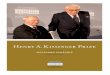 Henry A. Kissinger Prize - American Academy in · PDF file2017 Henry A. Kissinger Prize 3 WORDS OF WELCOME MICHAEL P. STEINBERG President of the American Academy in Berlin G ood evening,