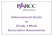 Informational Guide to Grade 3 Math Summative …3+Math... · Evidence-Centered Design is a systematic approach to test development. ... Informational Guide to Grade 3 Math Summative