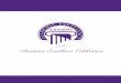 Academic Excellence Celebration - McKendree University · PDF fileAcademic Excellence Celebration April 23, 2015 ... Dr. Tim Richards (honors thesis mentor) Location: PAC 220 Special